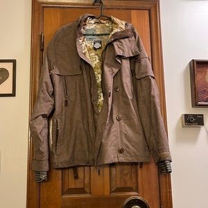 Burton Men's Brown Outdoor Ski Snowboarding Coat L